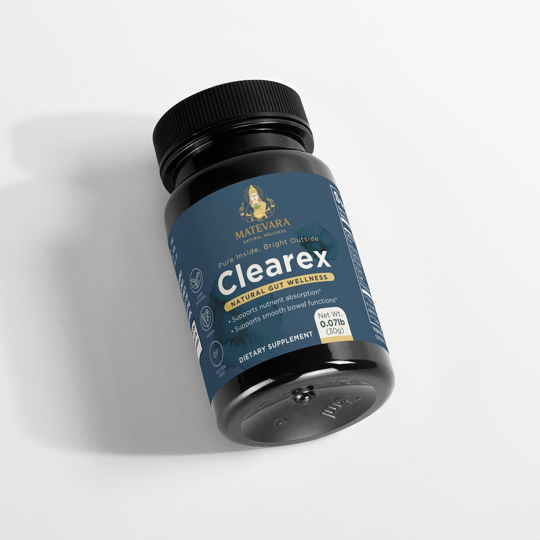 Clearex Daily Formula Powder | Fulvic & Humic Acid with Pine Bark Extract for Gut Support | 60 Servings