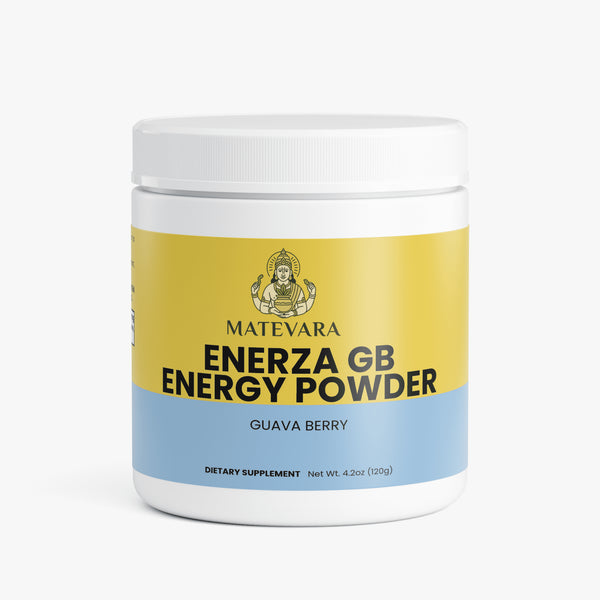 Enerza GB Energy Powder Guava Berry |Sugar-Free Focus Support | 120g