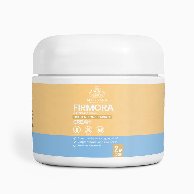 Firmora Skin Firming Cream | DMAE, Hyaluronic Acid & CoQ10 | Anti - Aging Moisturizer for Face, Neck & Jawline | 2 oz - Matevara