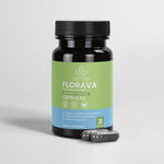 Florava Natural Gut Wellness Capsules | Fulvic Acid & Chaga Extract | Digestive Support Supplement | 30 Vegan Capsules - Matevara