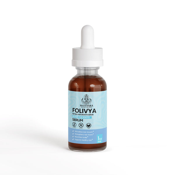 Folivya Peptide Hair Serum |Strengthening Formula | 1 fl oz