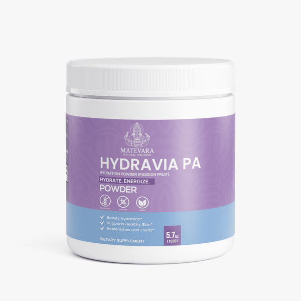 Hydravia Pa Hydration Powder Passion Fruit | Energy Drink Mix | 5.71 oz