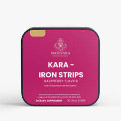KARA Iron Strips |Energy & Red Blood Cell Support | 30 Count (1.2 oz) - Matevara