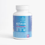 Ketava Keto BHB Capsules | Exogenous Ketones with MCT + BHB Salts | Ketosis Support Supplement | 60 Capsules - Matevara