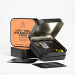 LARA Hair, Skin and Nails Strips | 5000 mcg Biotin, Folate & Vitamin D3 | Orange Flavor Oral Strips | Beauty Support Supplement | 30 Count (1.2 oz)* - Matevara