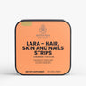 LARA Oral Strips for Hair, Skin, & Nails Nutritional Support | 30 Count