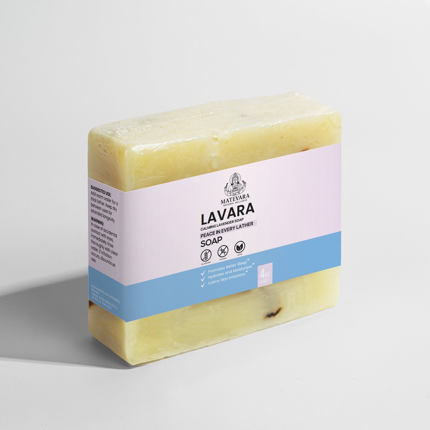 Lavara - Calming Lavender Soap - Matevara