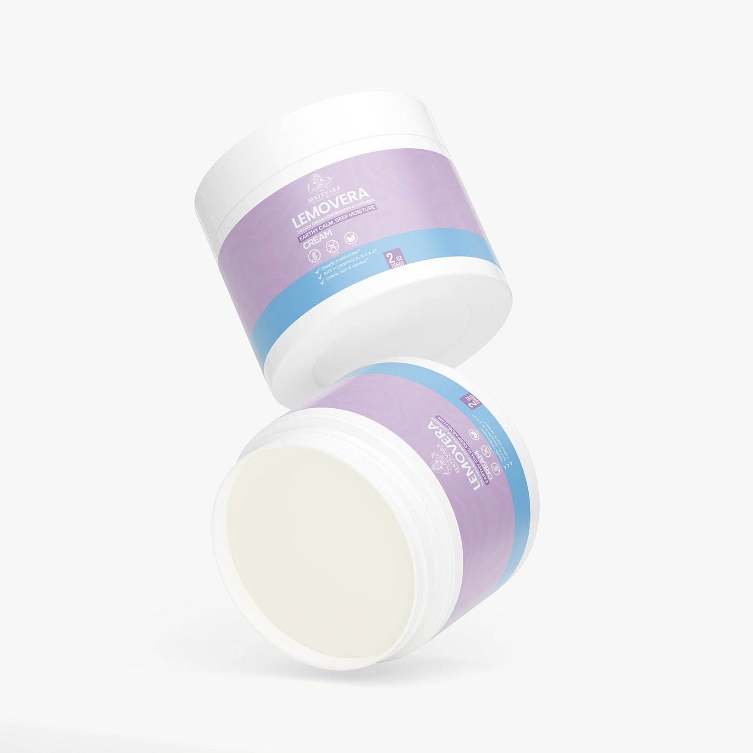 Lemovera - Tallow Cream Lemongrass & Lavender - Matevara