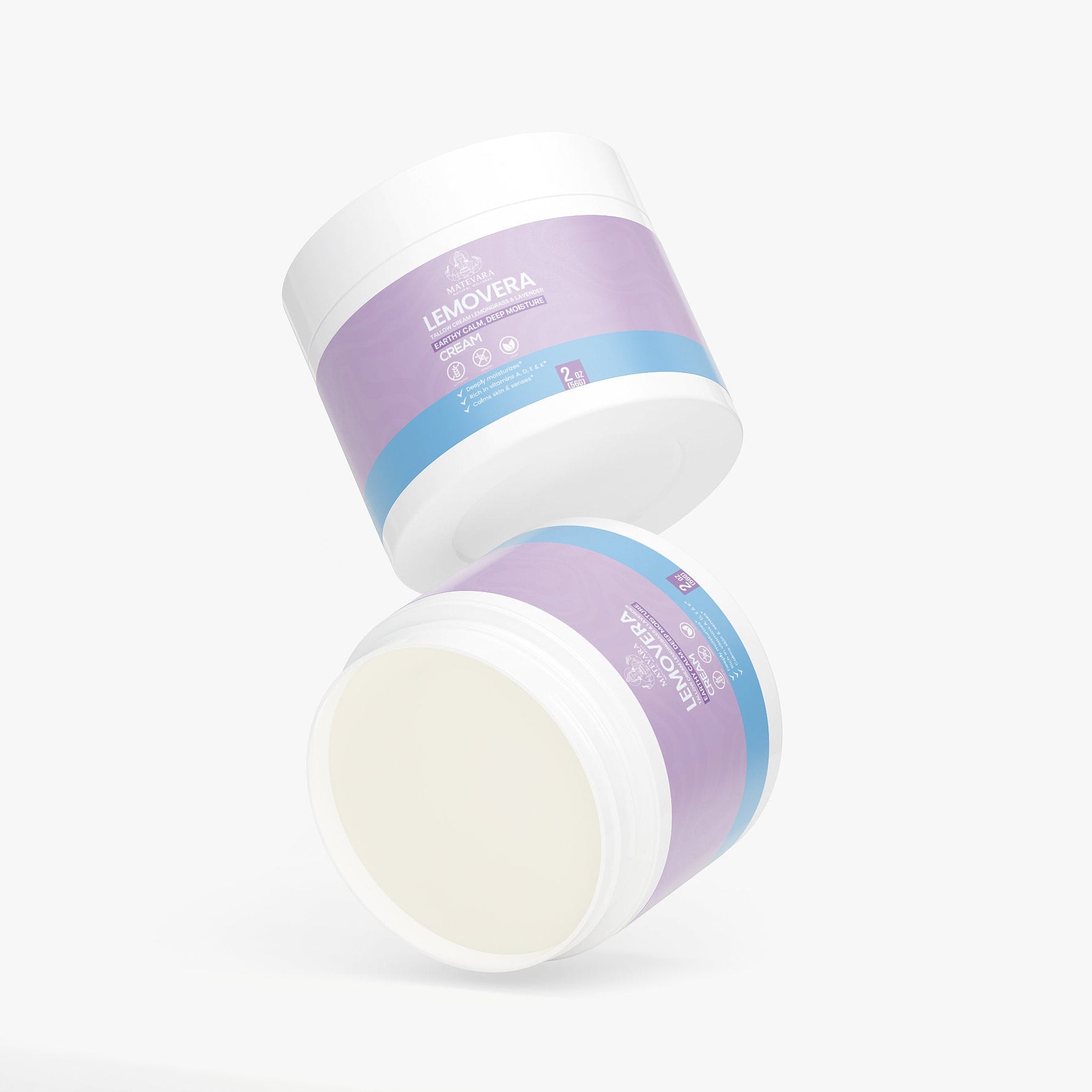 Lemovera - Tallow Cream Lemongrass & Lavender - Matevara