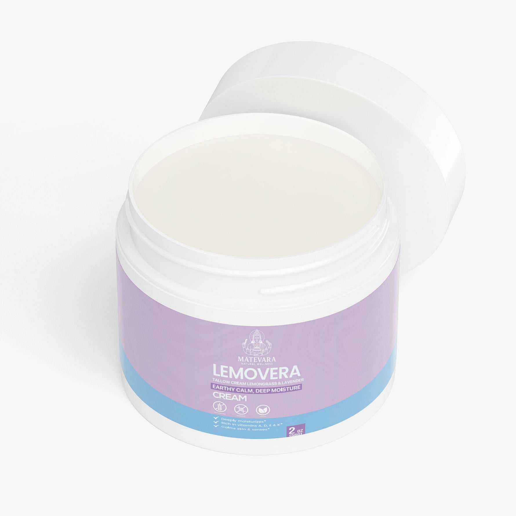 Lemovera - Tallow Cream Lemongrass & Lavender - Matevara