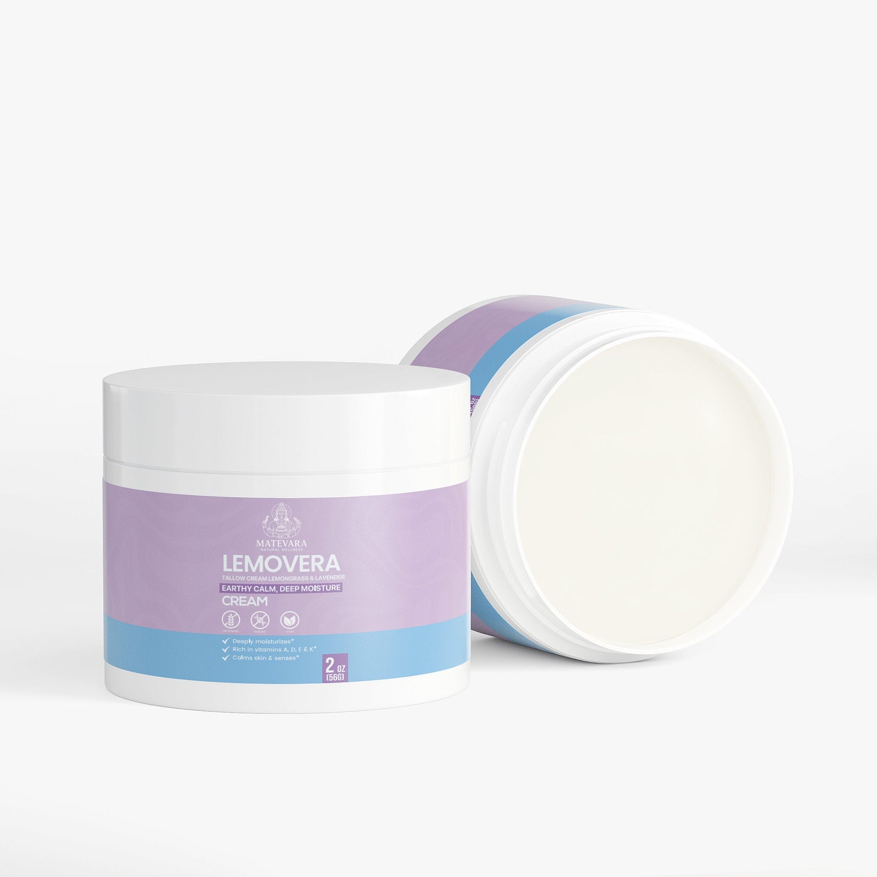 Lemovera - Tallow Cream Lemongrass & Lavender - Matevara