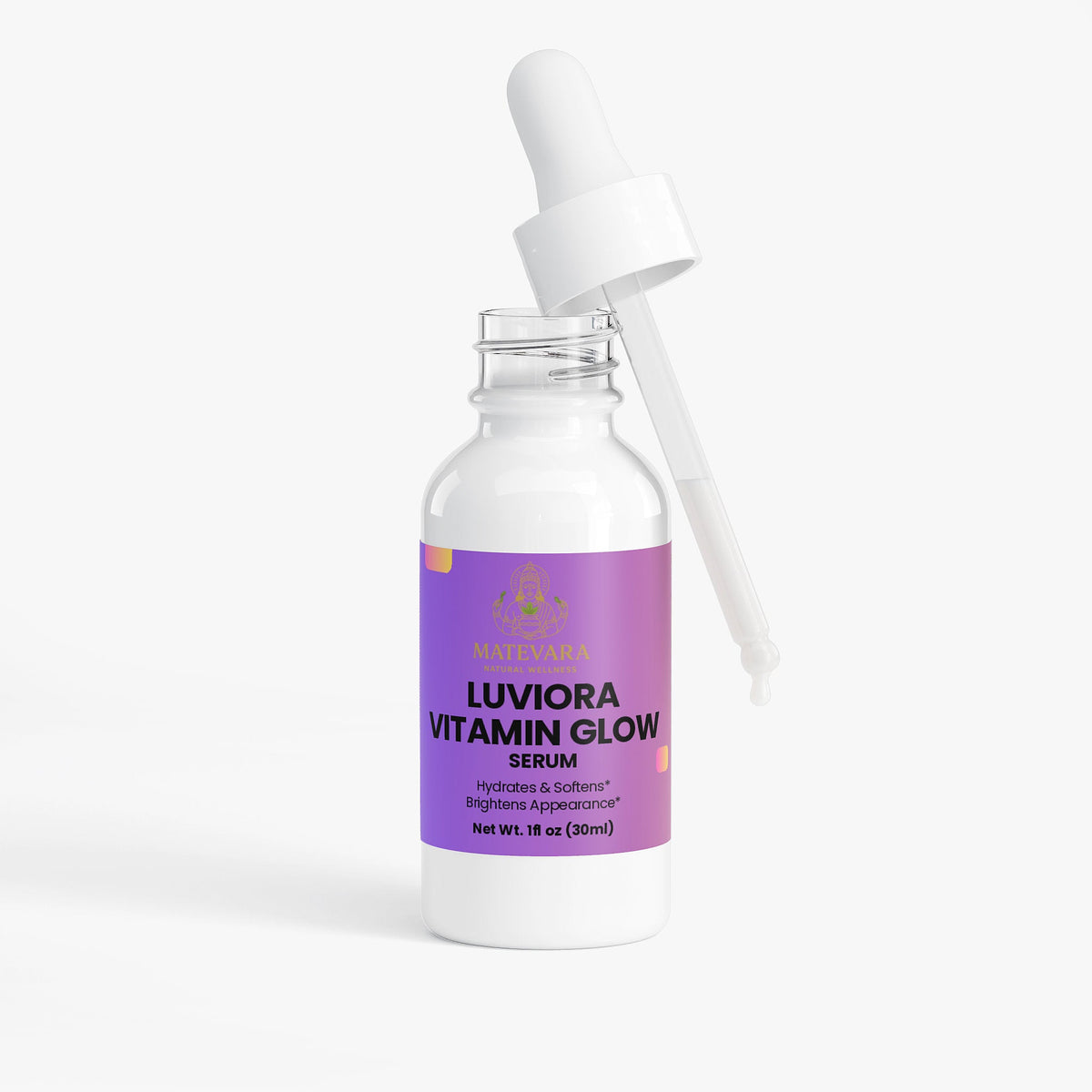 Luviora Vitamin C Serum with Niacinamide & E | Brightening Facial Glow | 1 fl oz (30ml) - Matevara