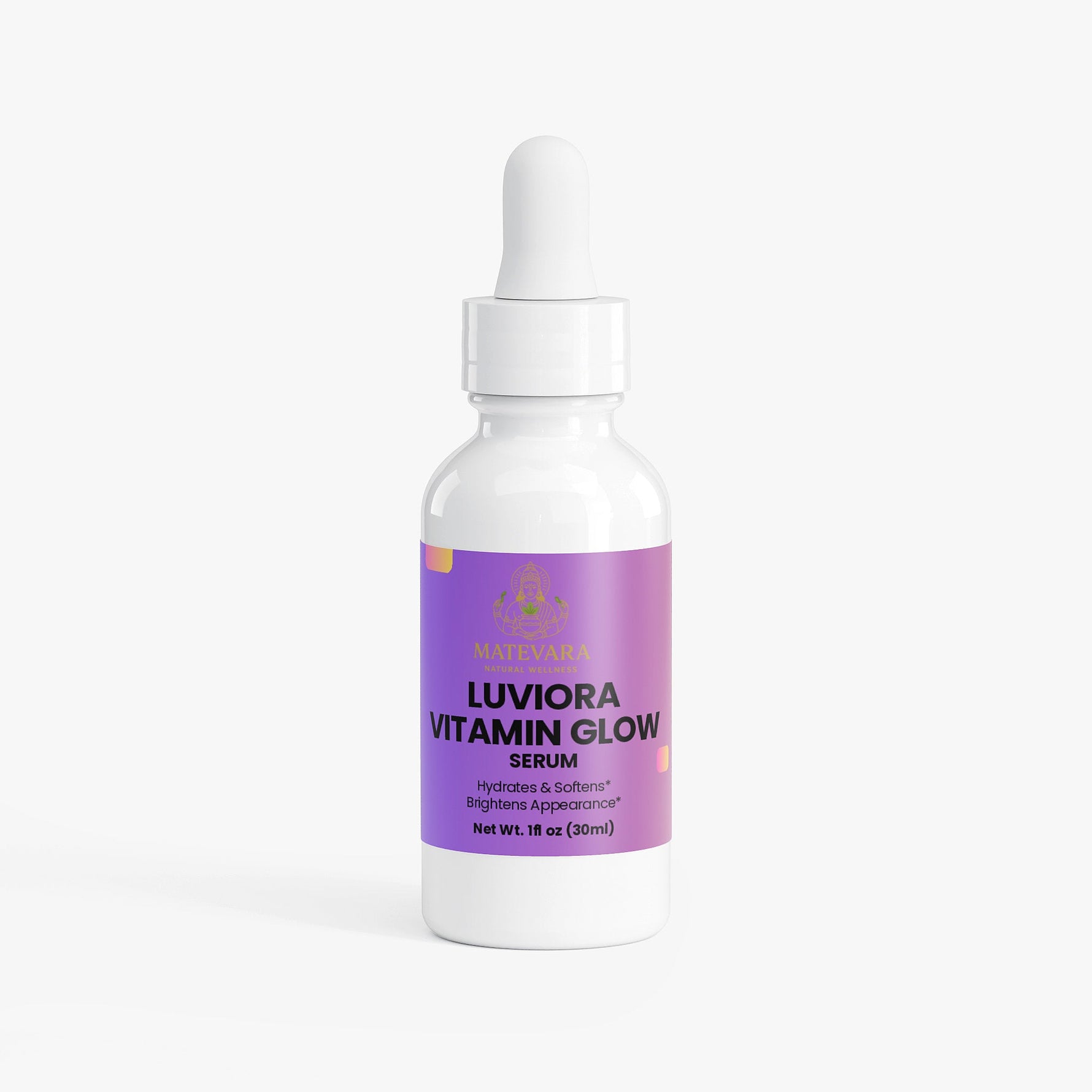 Luviora Vitamin C Serum with Niacinamide & E | Brightening Facial Glow | 1 fl oz (30ml) - Matevara