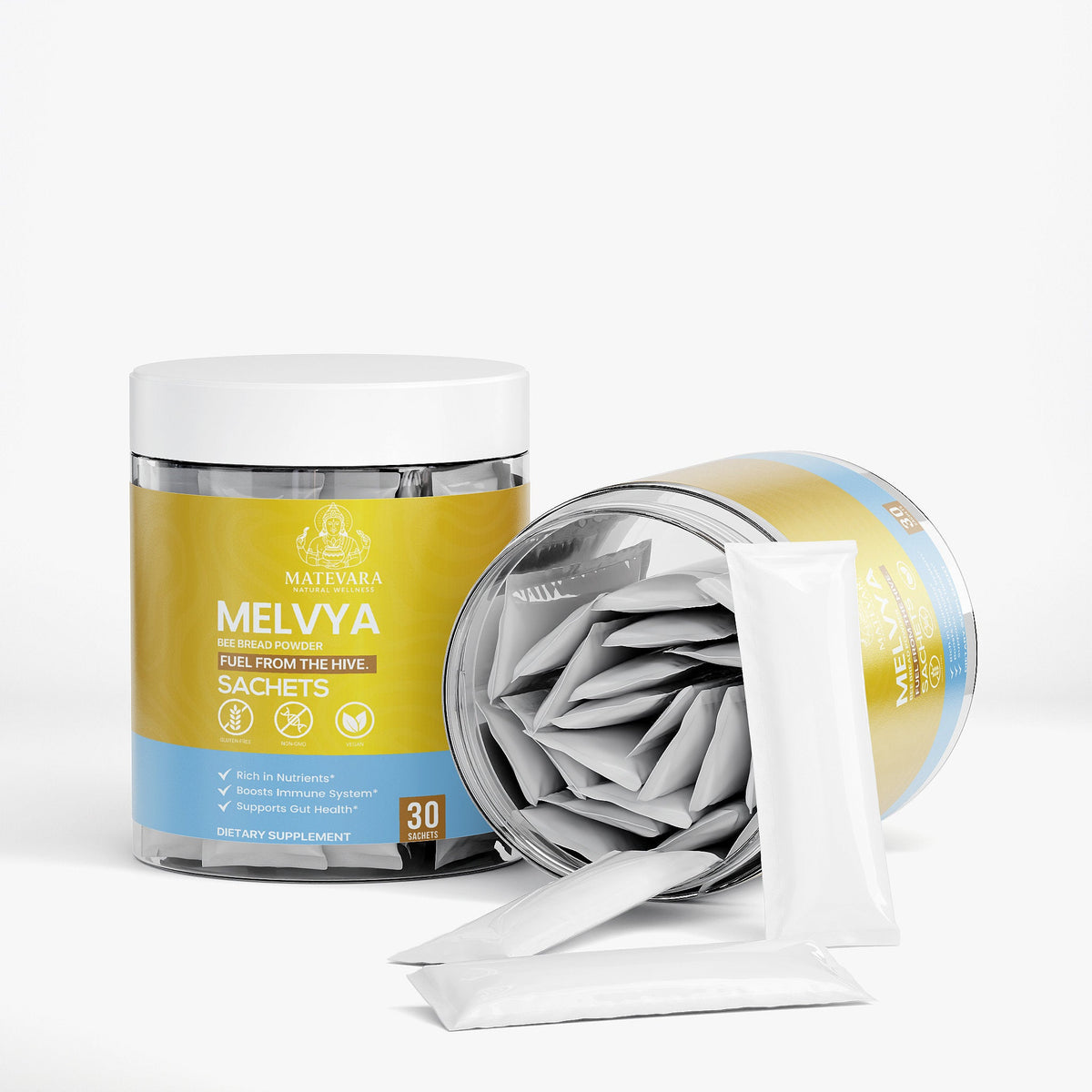 Melvya - Bee Bread Powder - Matevara