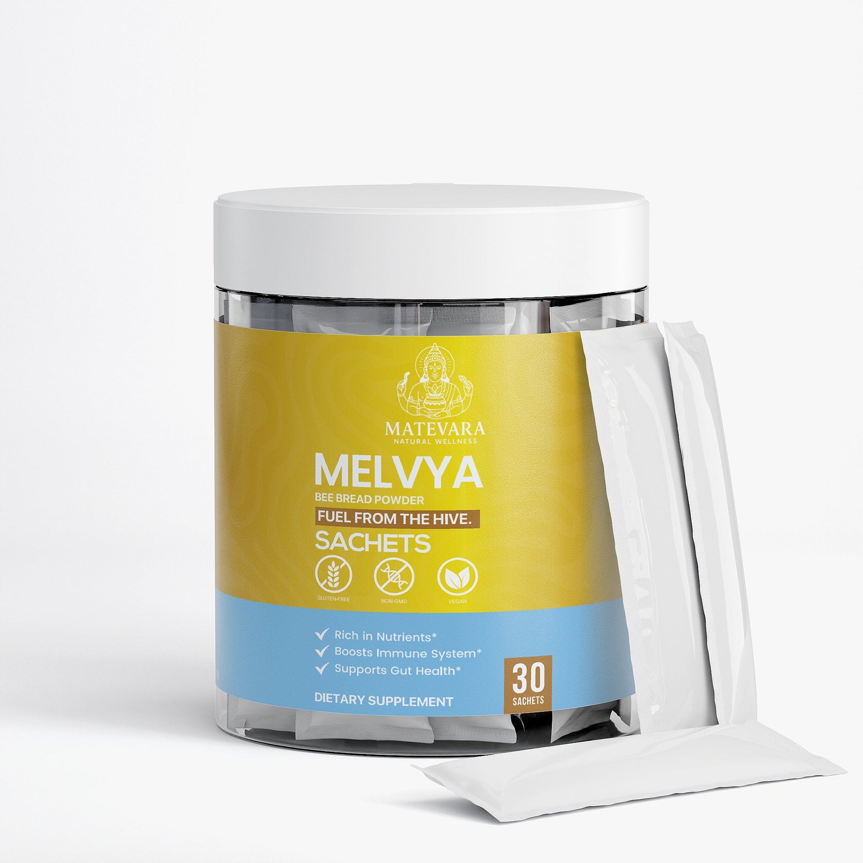 Melvya - Bee Bread Powder - Matevara
