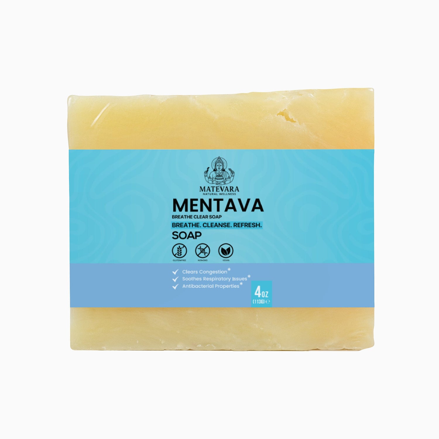 Mentava - Breathe Clear Soap - Matevara