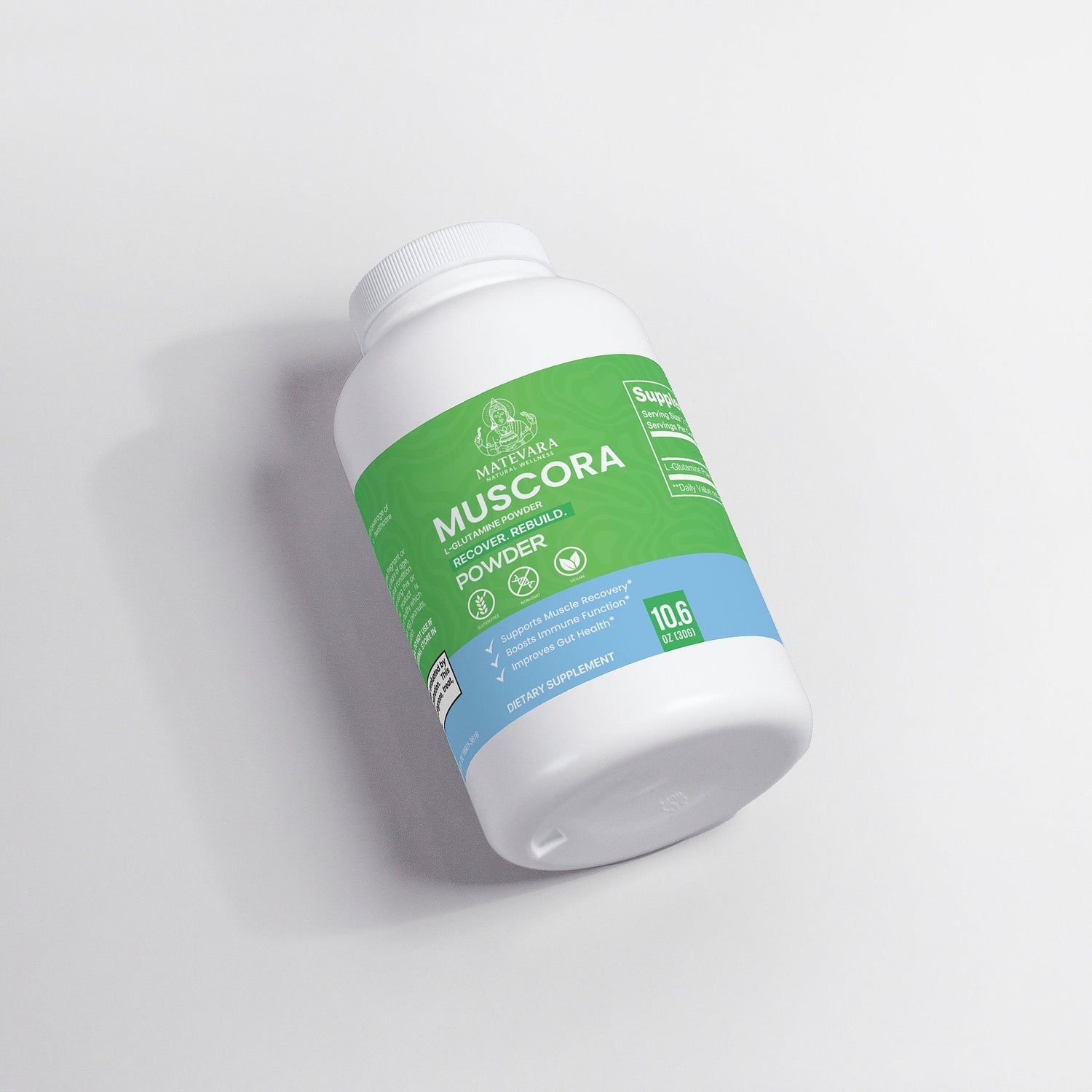 Muscora - L - Glutamine Powder - Matevara