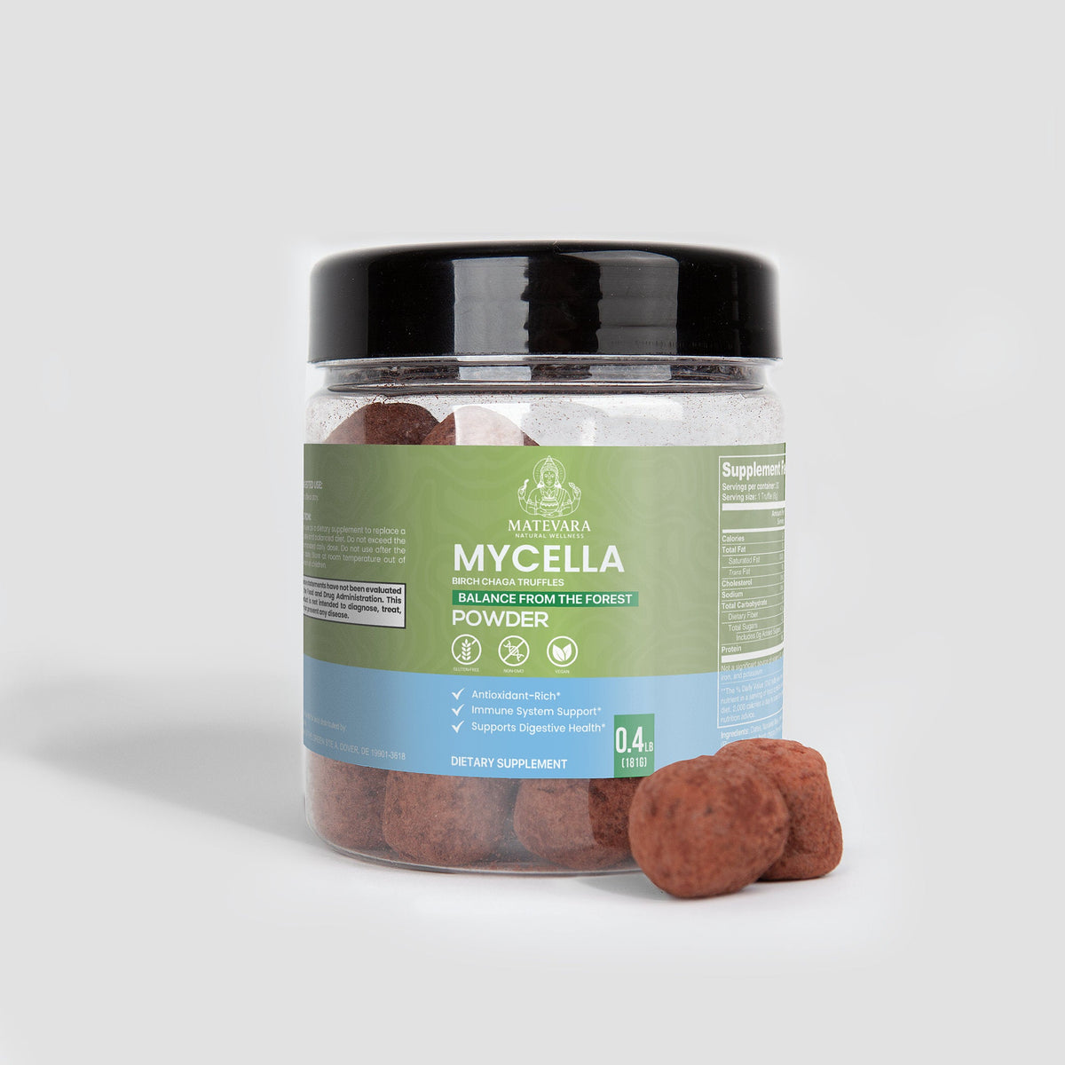 Mycella - Birch Chaga Truffles - Matevara