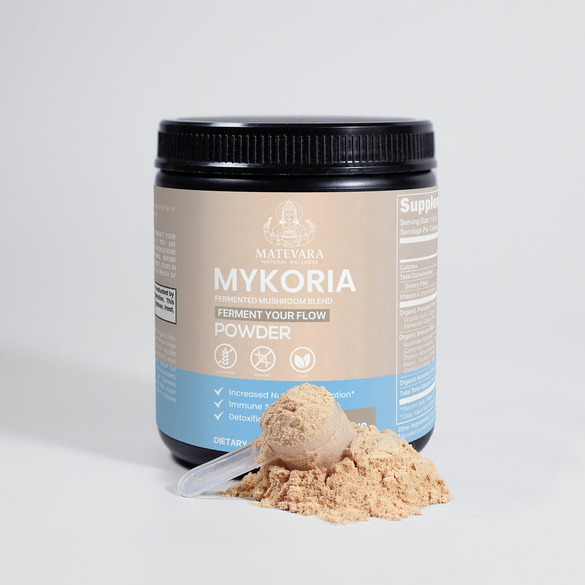 Mykoria - Fermented Mushroom Blend - Matevara