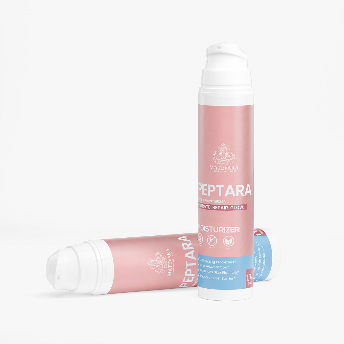 Peptara Peptide Moisturizer – Hydrate, Firm & Restore Skin Naturally - Matevara