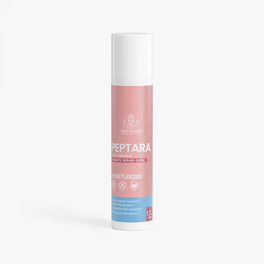 Peptara Peptide Moisturizer – Hydrate, Firm & Restore Skin Naturally - Matevara