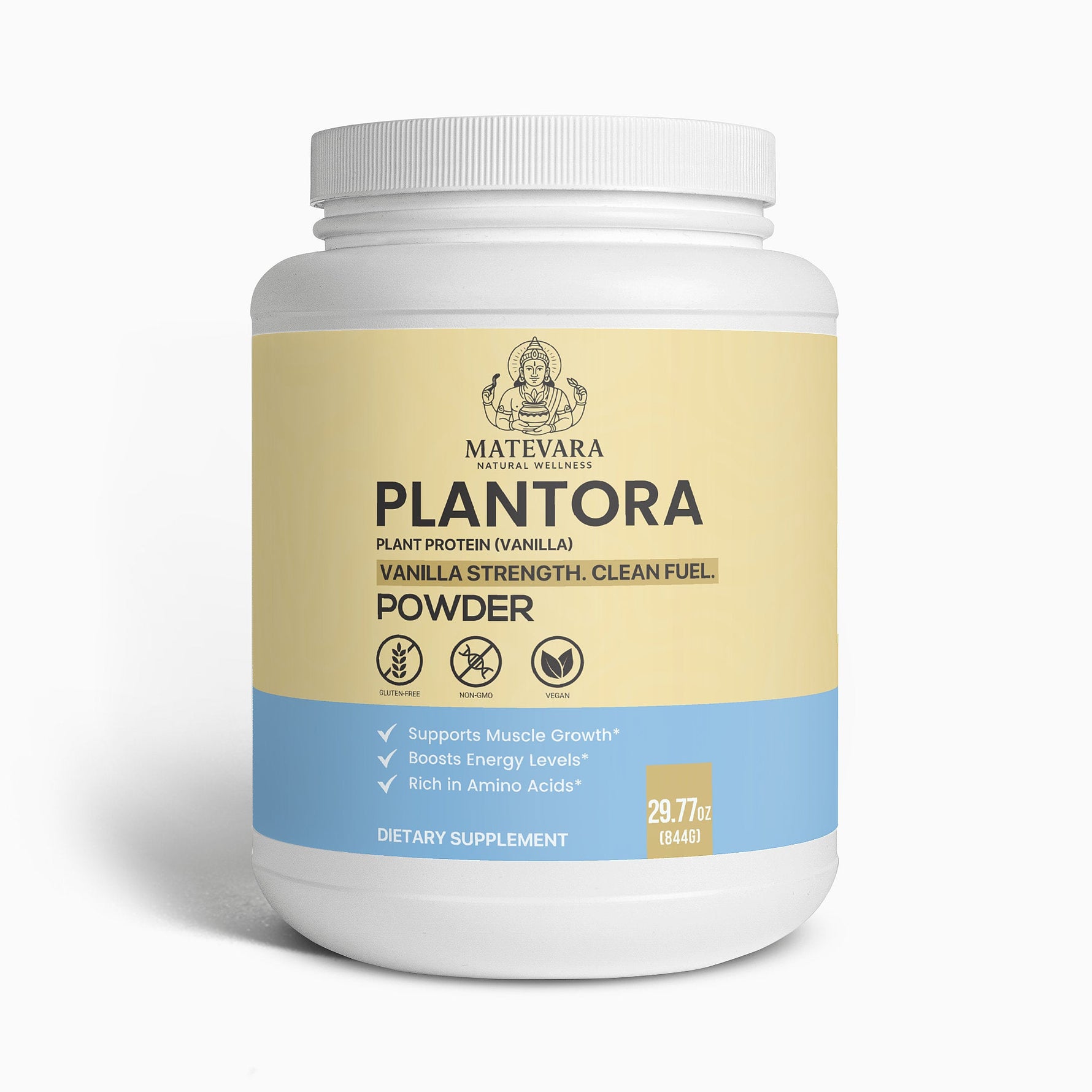 Plantora - Plant Protein Powder (Vanilla) - Matevara