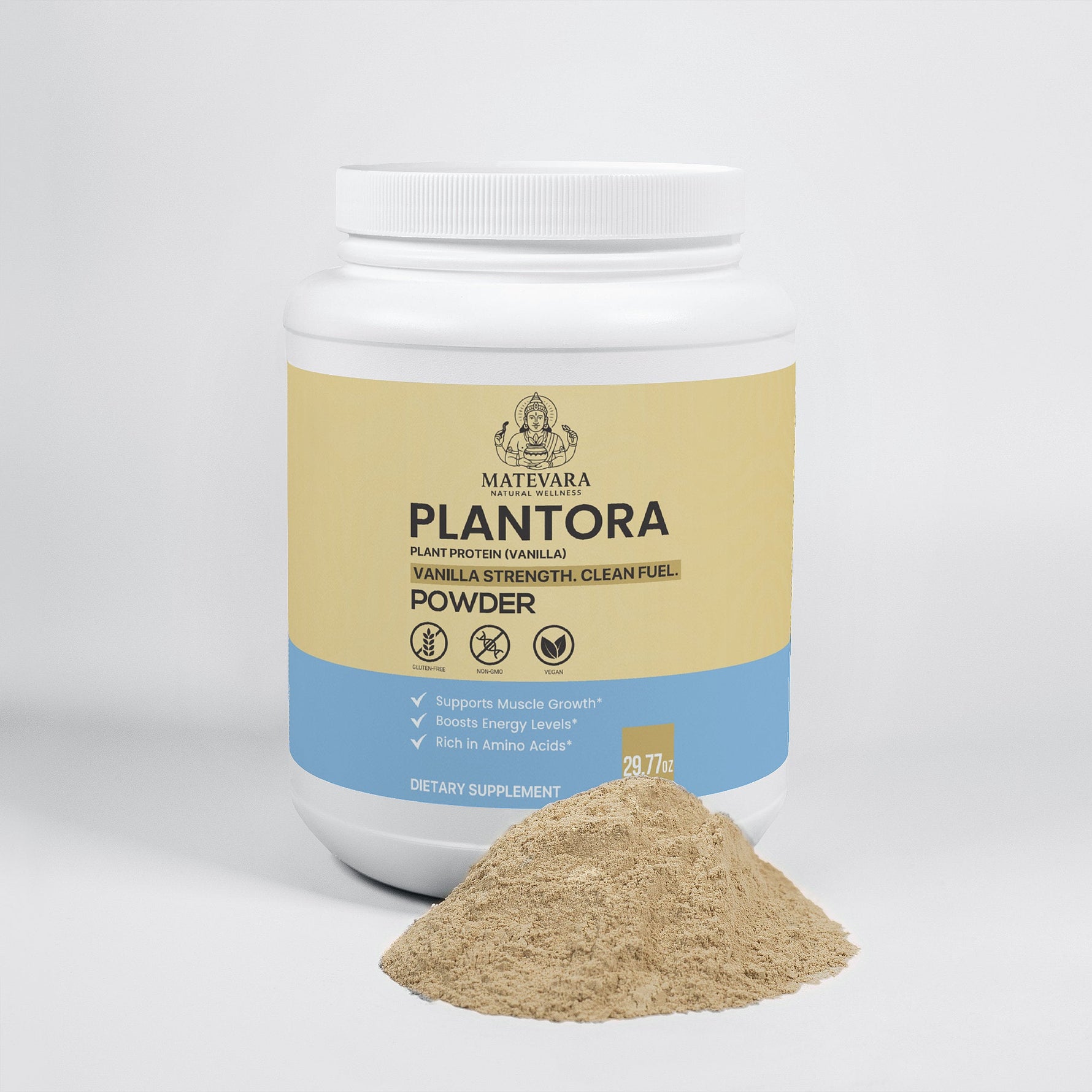 Plantora - Plant Protein Powder (Vanilla) - Matevara