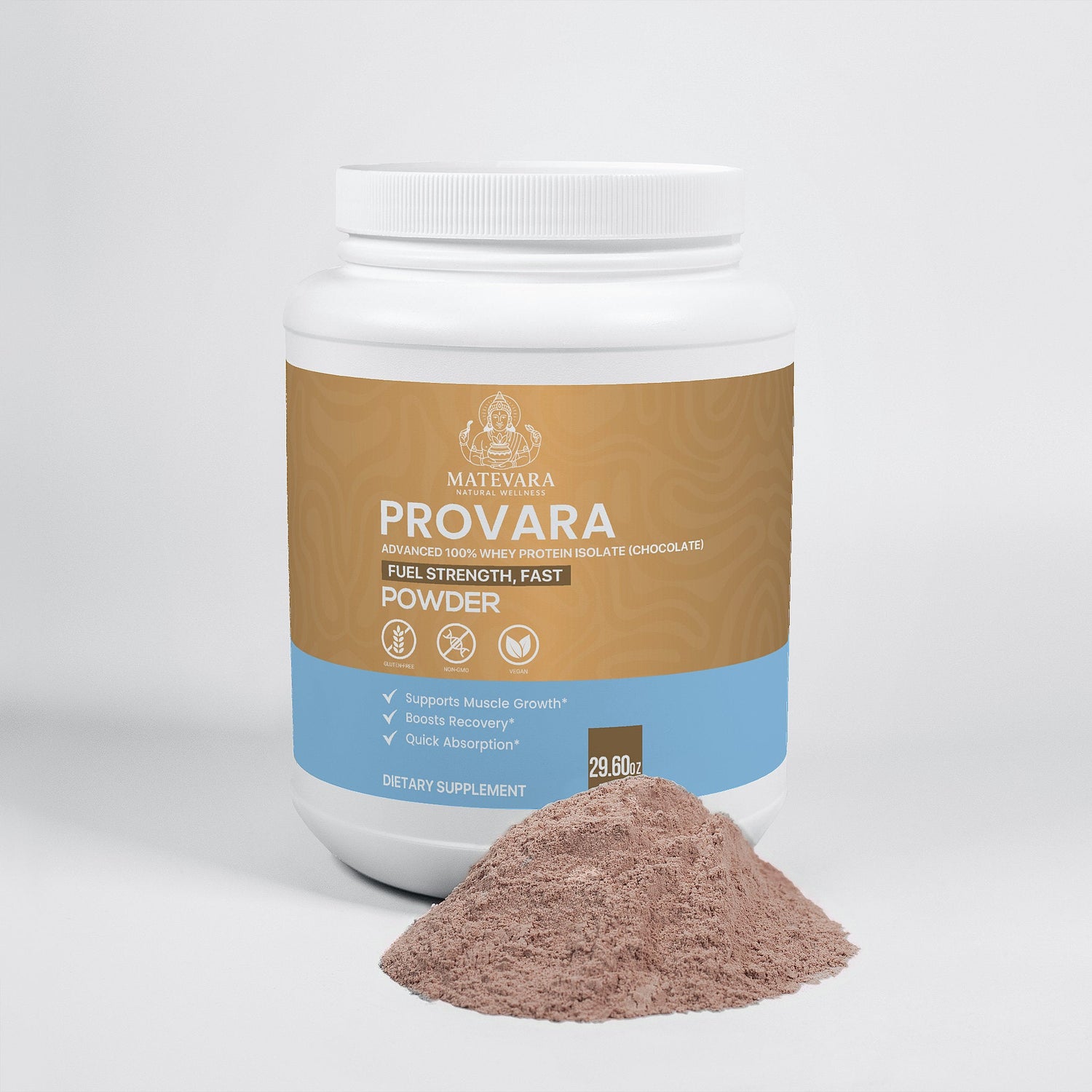 Provara - Advanced 100% Whey Protein Isolate (Chocolate) - Matevara