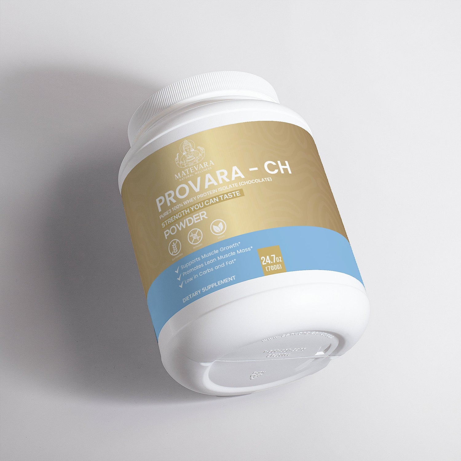 Provara - CH - Pure3 100% Whey Protein Isolate (Chocolate) - Matevara
