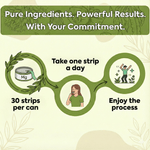 RABI Mushroom Mind Support Strips| Lion's Mane, Cordyceps & Maitake | Dissolvable Oral Strips | 30 Count (Chocolate) - Matevara