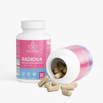 Radiova Hair, Skin & Nail Support Complex | 60 Vegetarian Capsules - Matevara