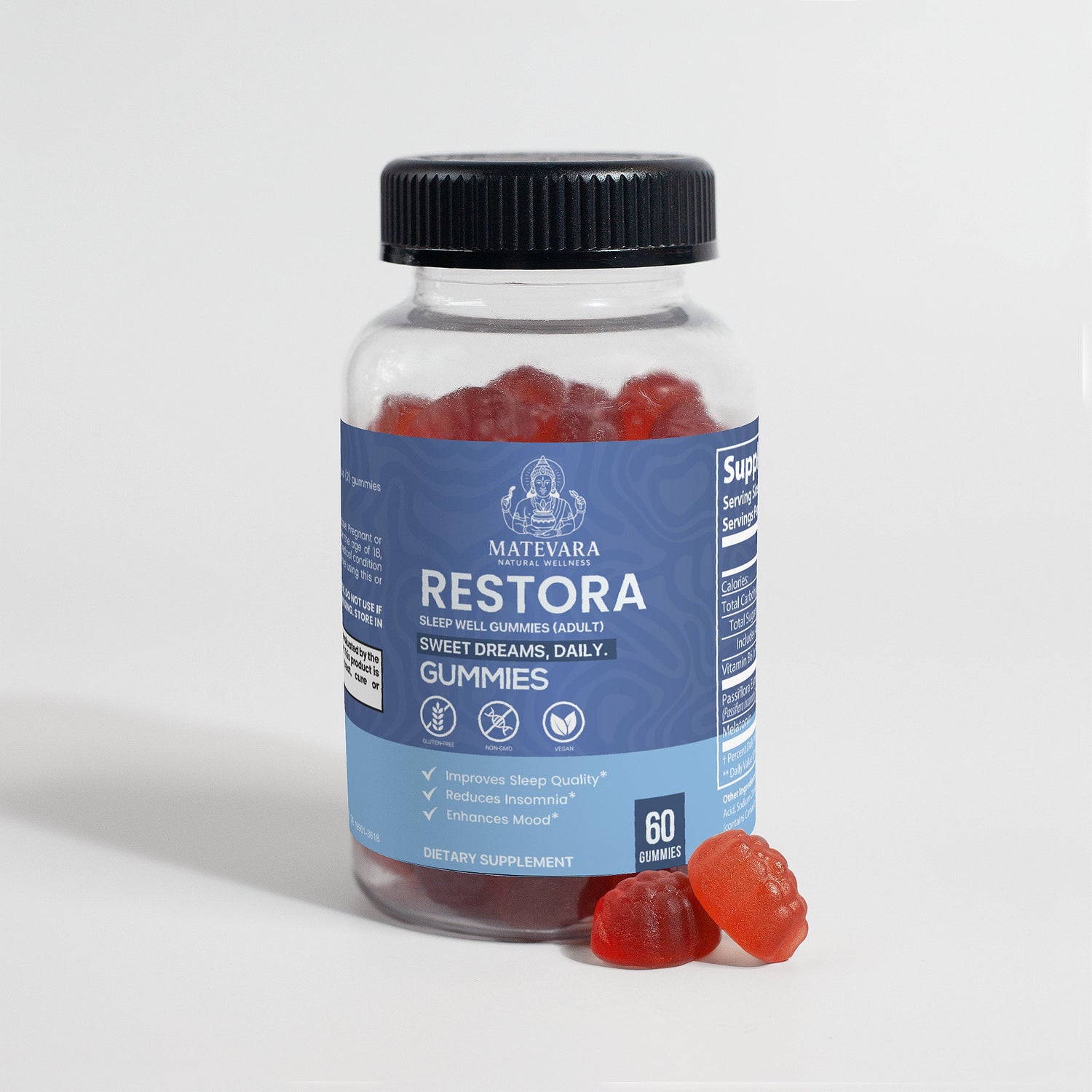 Restora - Sleep Well Gummies (Adult) - Matevara
