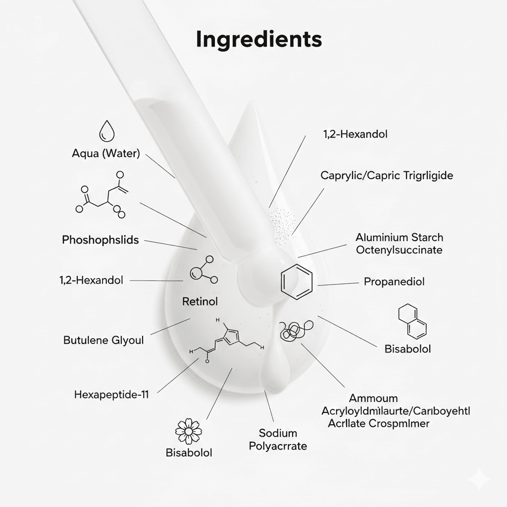 Revivora Retinol and Peptide Face Serum | Skin Refinement & Firmness Support | Lightweight Facial Serum | 1 fl oz (30ml)* - Matevara