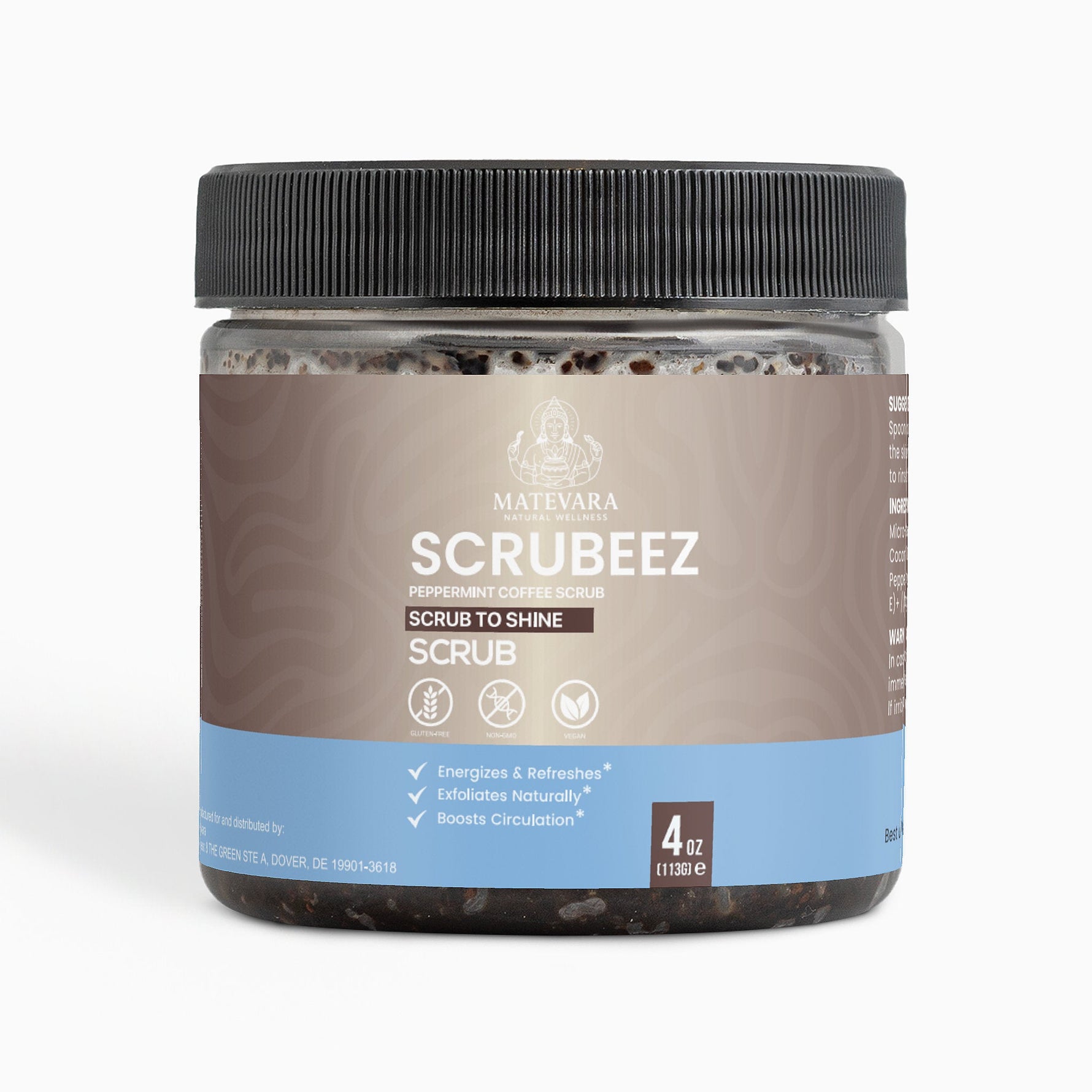 Scrubeez - Peppermint Coffee Scrub - Matevara