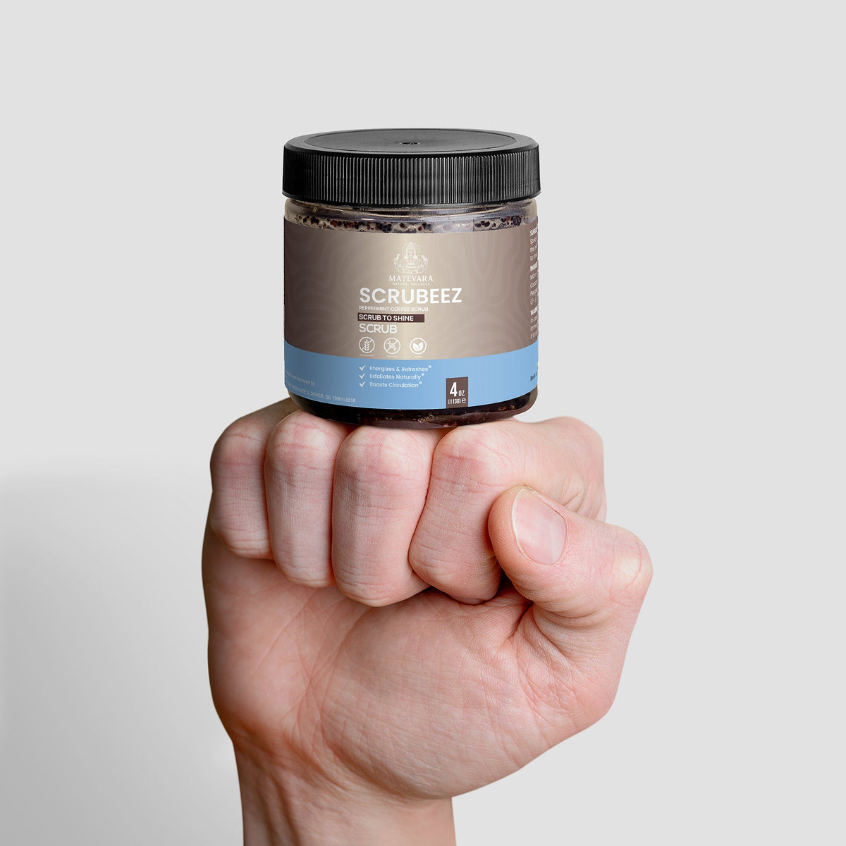 Scrubeez - Peppermint Coffee Scrub - Matevara