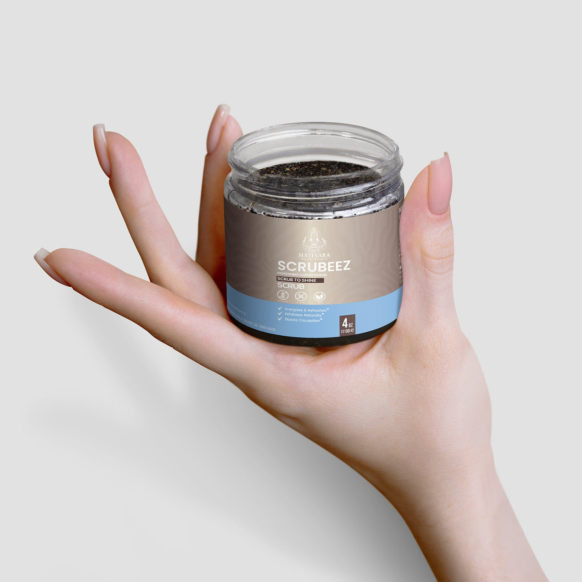 Scrubeez - Peppermint Coffee Scrub - Matevara