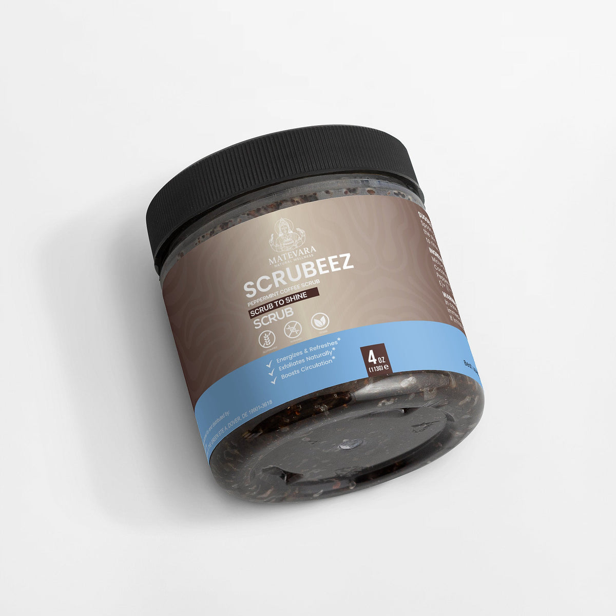 Scrubeez - Peppermint Coffee Scrub - Matevara