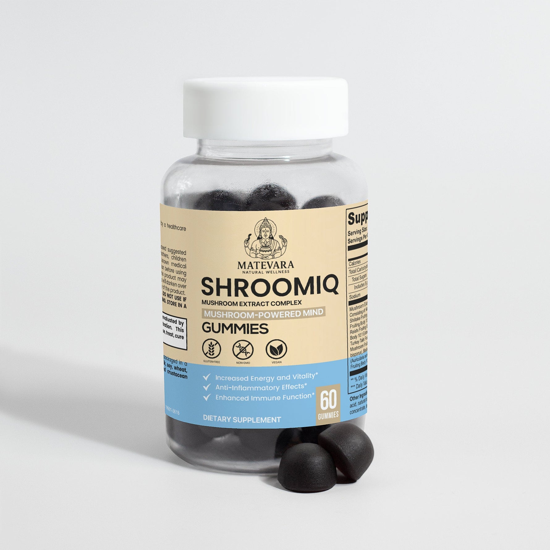 Shroomiq - Mushroom Extract Complex - Matevara