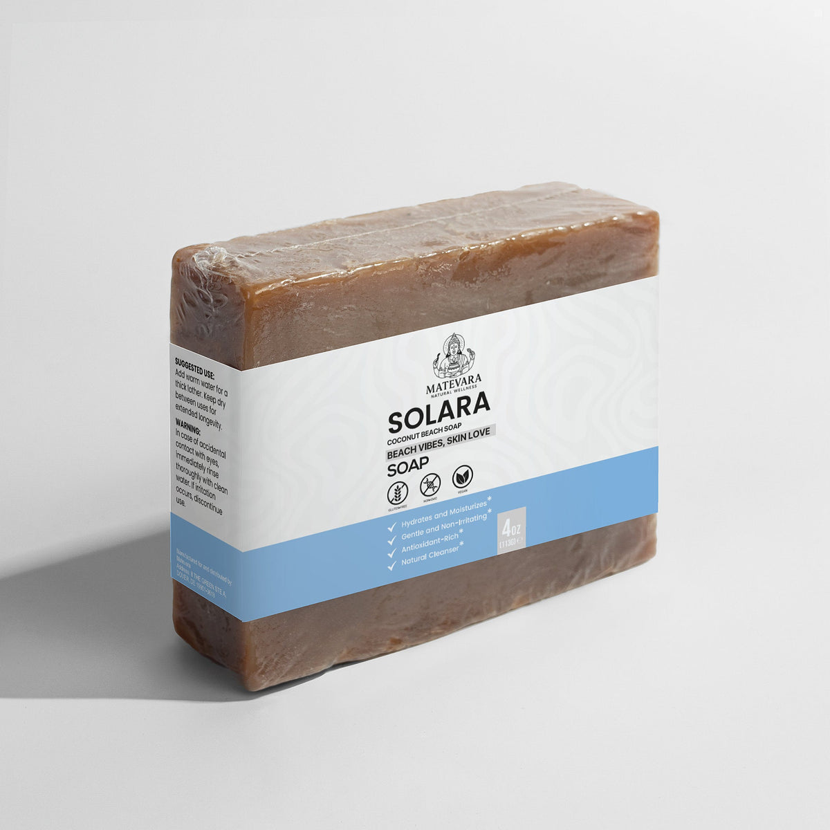 Solara - Coconut Beach Soap - Matevara