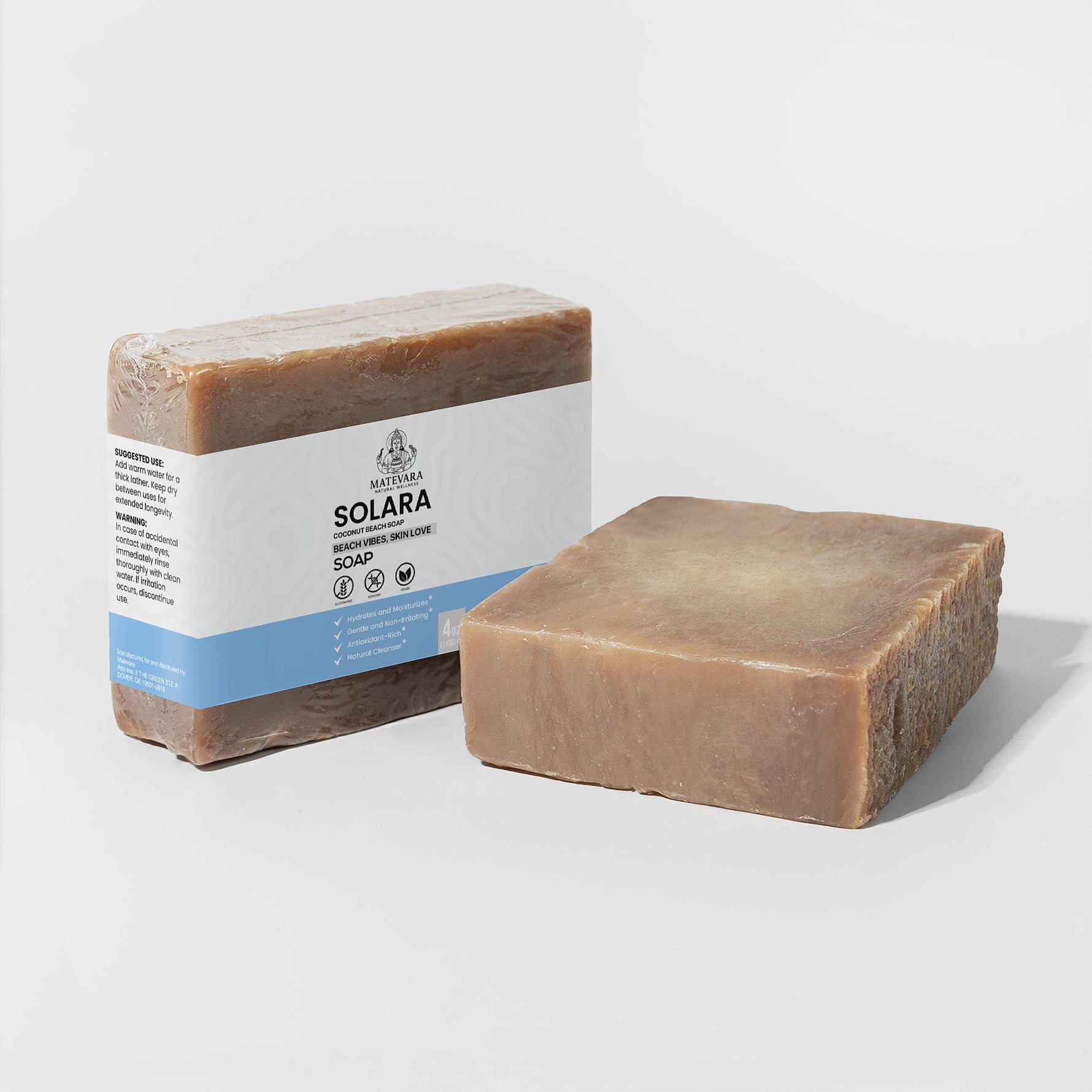 Solara - Coconut Beach Soap - Matevara