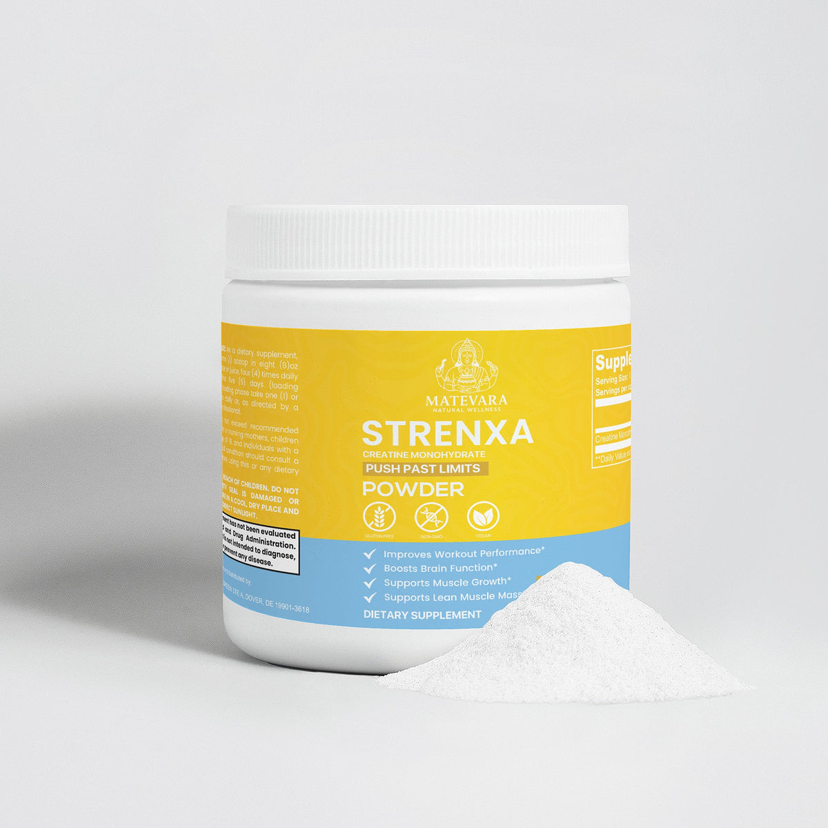 Strenxa - Creatine Monohydrate - Matevara