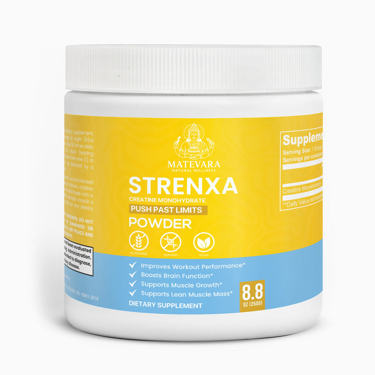 Strenxa - Creatine Monohydrate - Matevara