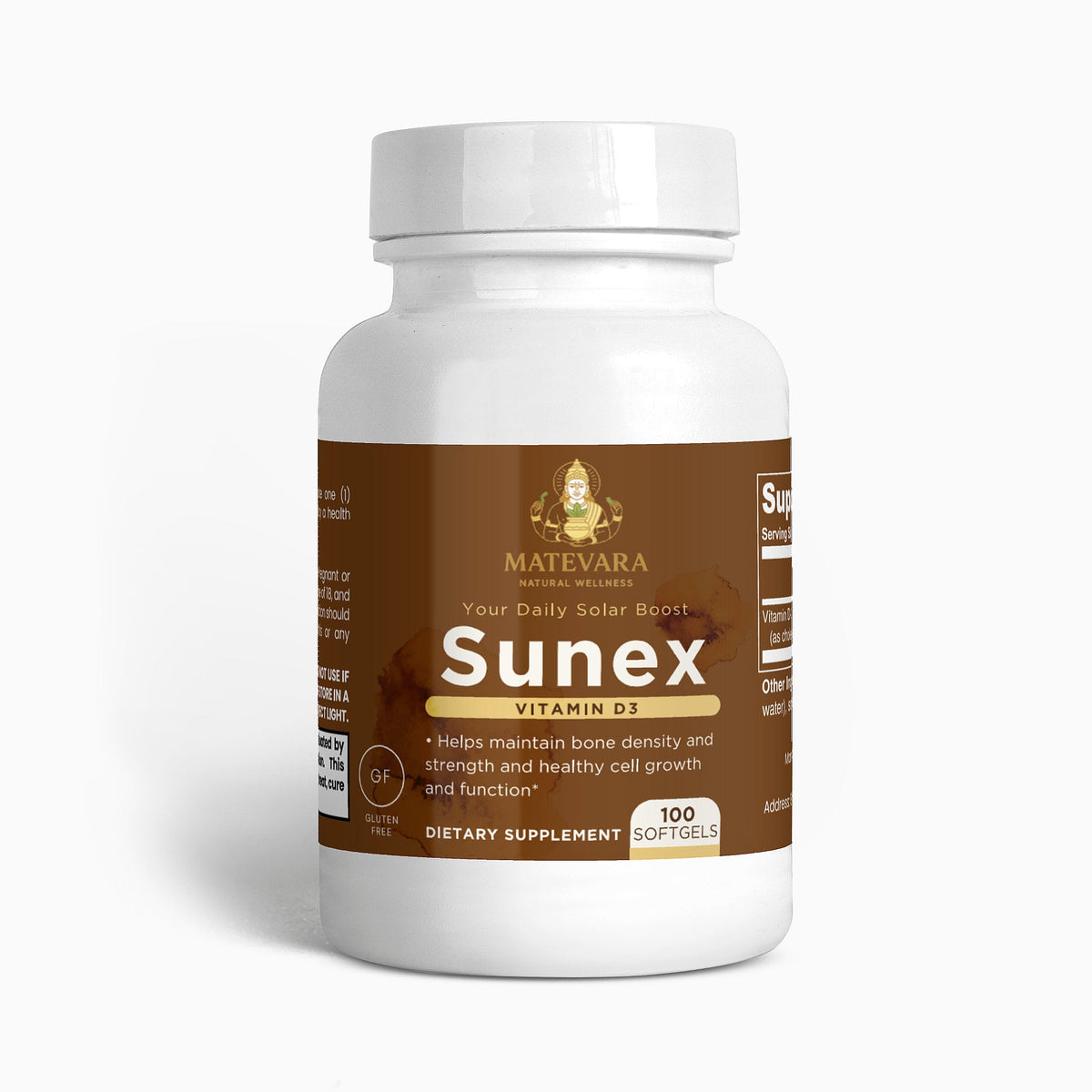 Sunex - SuVitamin D3 2,000 IU - Matevara