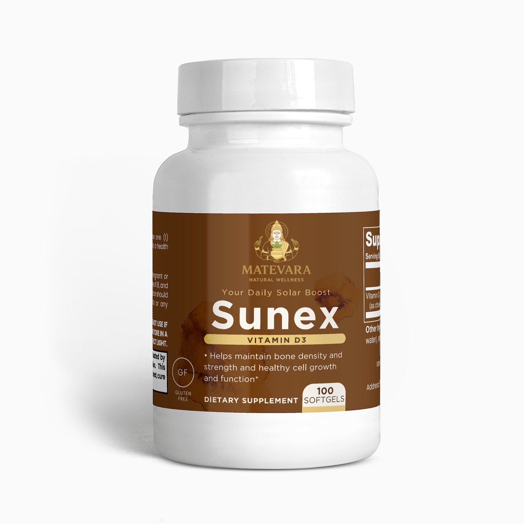 Sunex - SuVitamin D3 2,000 IU - Matevara