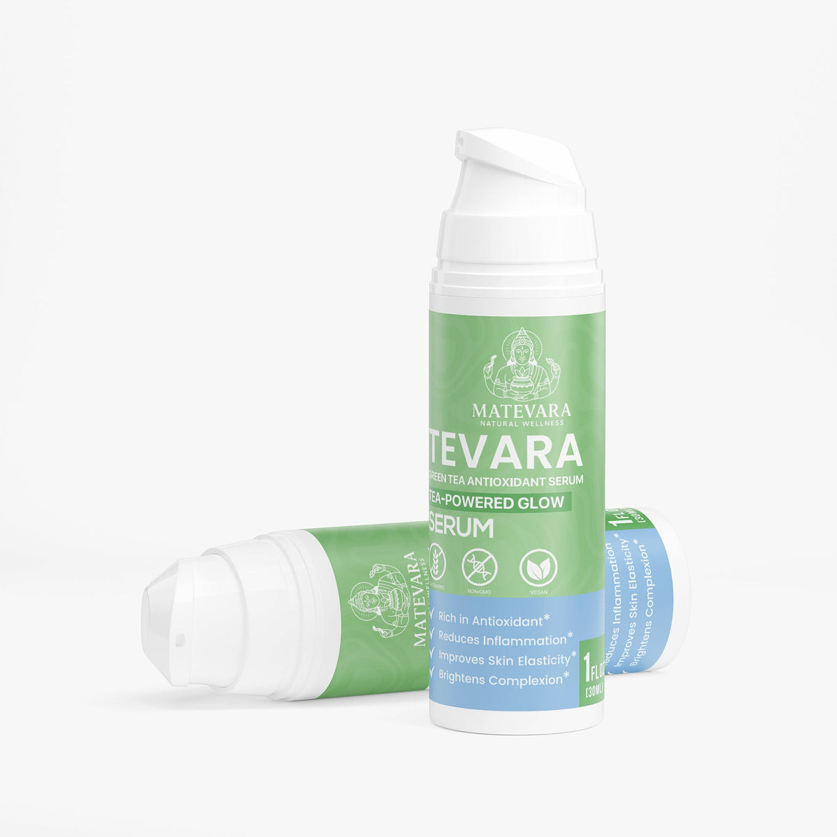 Tevara - Green Tea Antioxidant Serum - Matevara