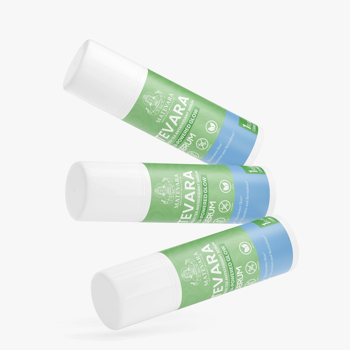 Tevara Green Tea Antioxidant Serum | Hydrating Face Serum | 1 fl oz (30ml) - Matevara