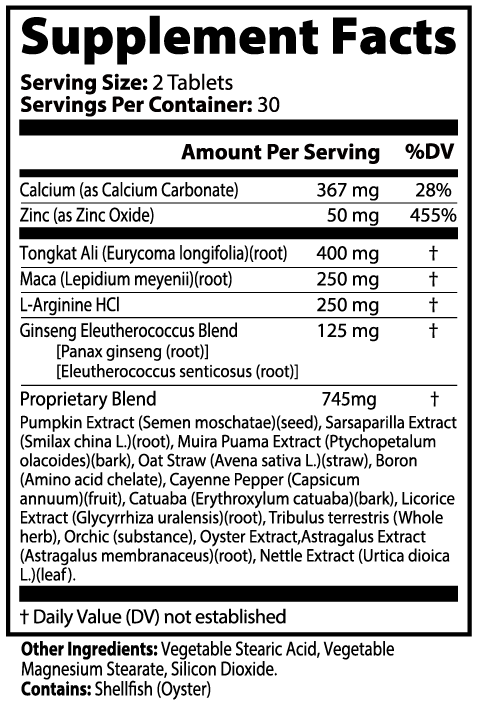 Titan - Men’s Vitality Supplement - Matevara