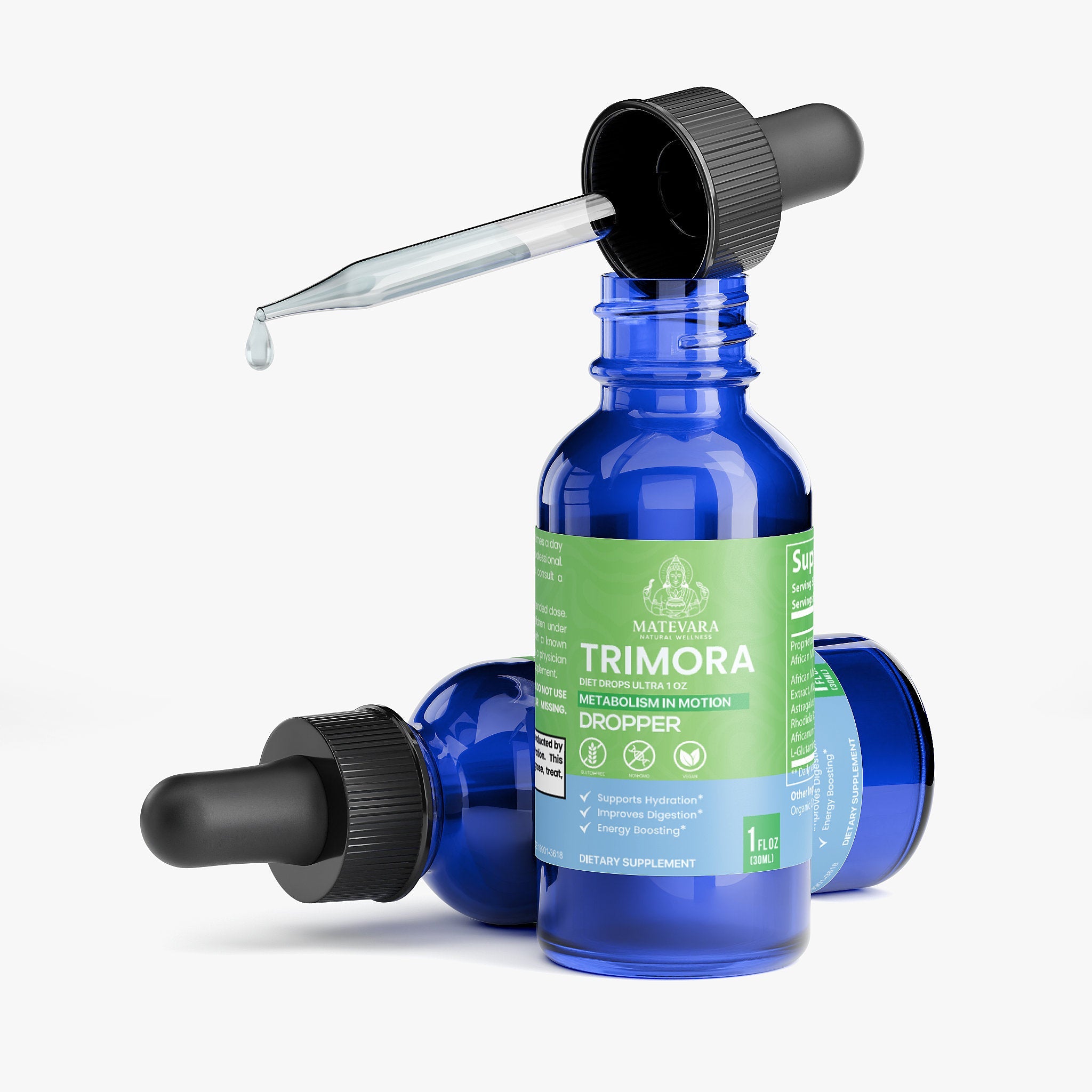 Trimora - Diet Drops Ultra 1 oz - Matevara