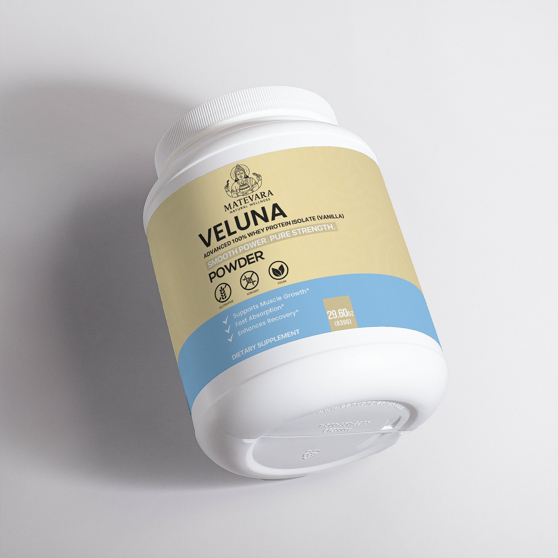 Veluna - Advanced 100% Whey Protein Isolate (Vanilla) - Matevara