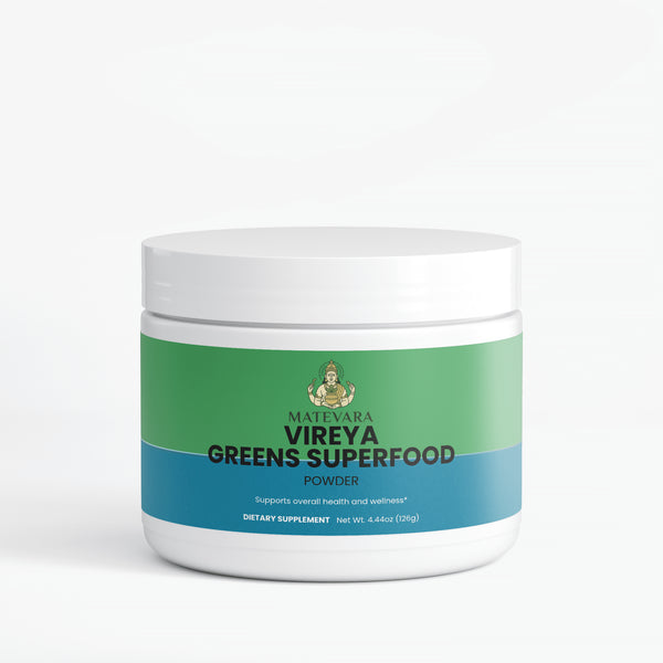 Vireya Greens Superfood | Plant-Based Nutrient Powder | 0.28 lb (126g)